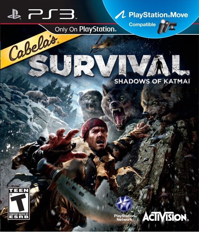 Cabela’s Survival: Shadows of Katmai Playstation 3 PS3 Game PAL
