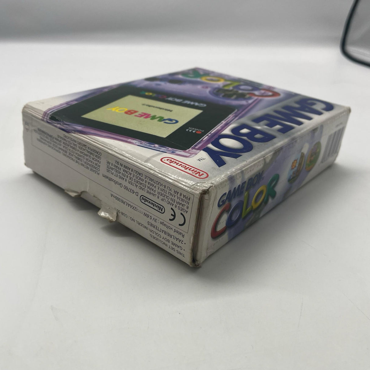 Game Boy Color Atomic Clear Purple Console Boxed Complete with Manual