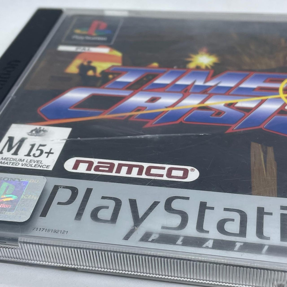 Time Crisis PS1 PlayStation 1 Game + Manual PAL