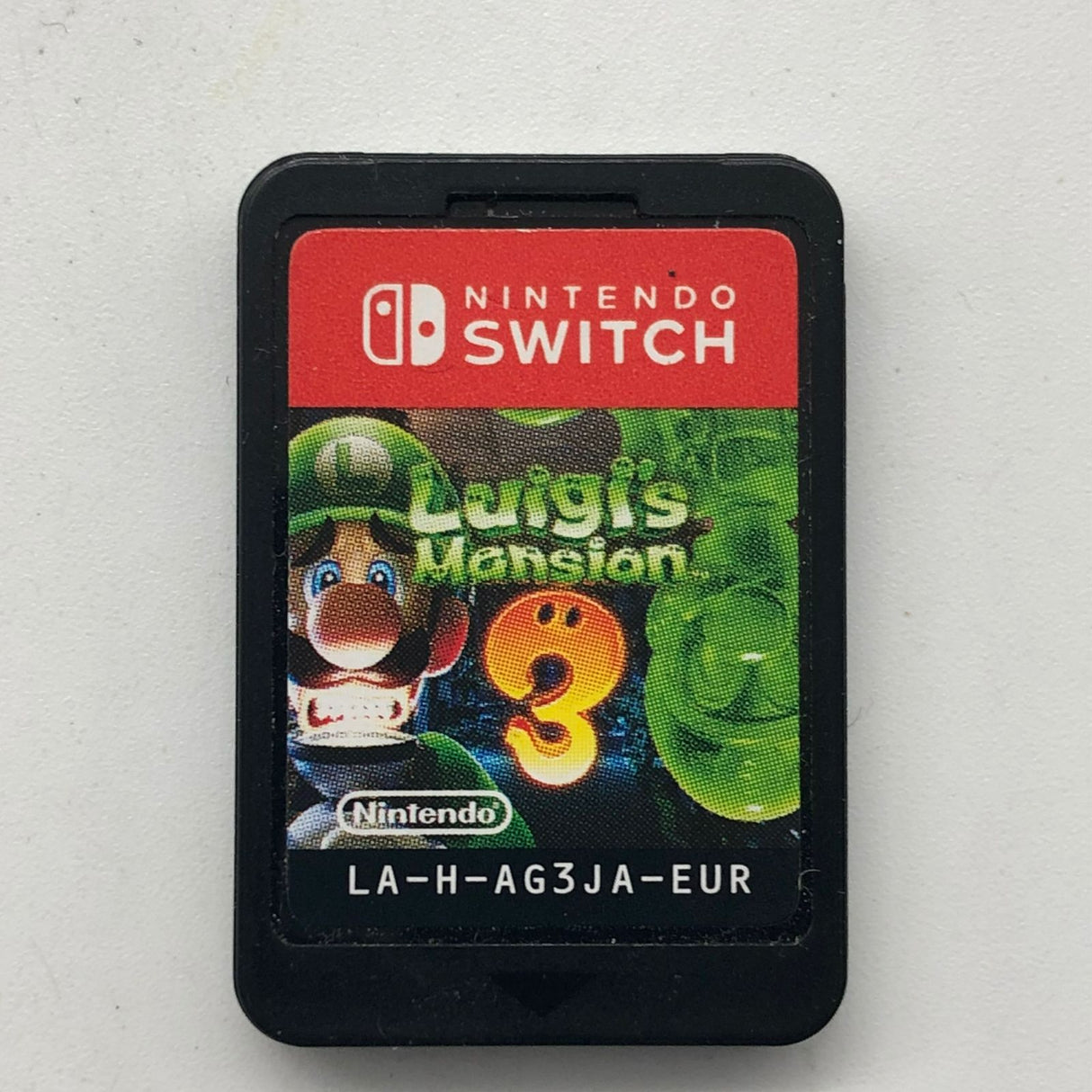 Luigi's Mansion 3 Nintendo Switch Game Cartridge