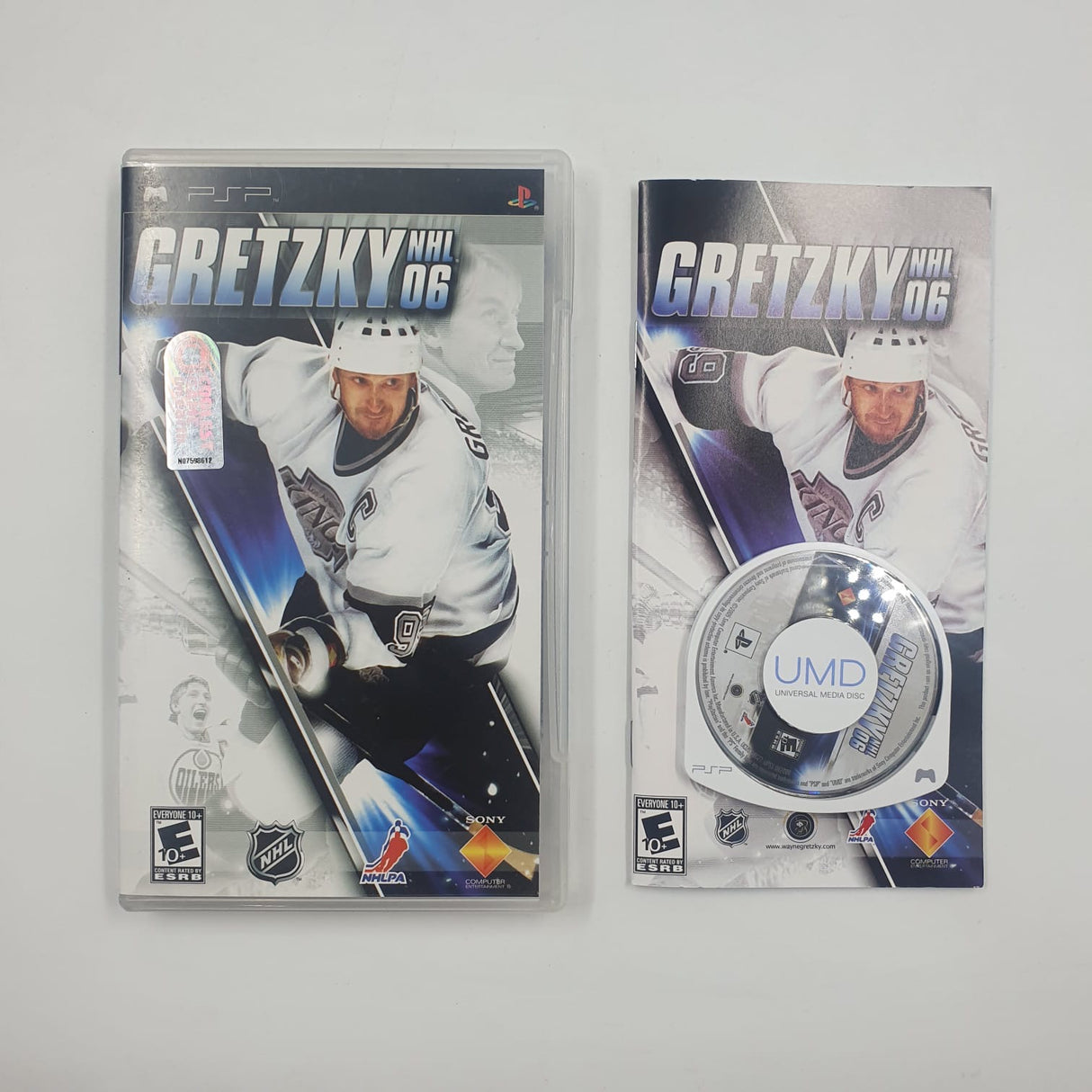 Gretzky NHL 06 PSP Playstation Portable Game + Manual