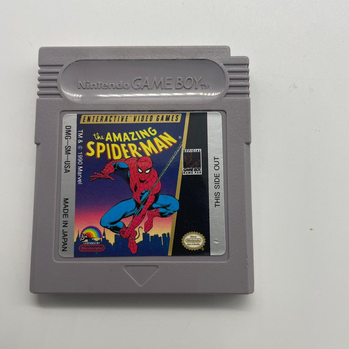 The Amazing Spider-Man Nintendo Gameboy Original Game Cartridge PAL