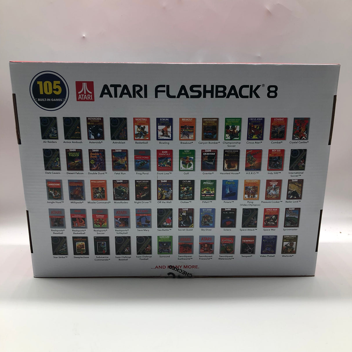 Atari Flashback 8 105 Built in Games Boxed