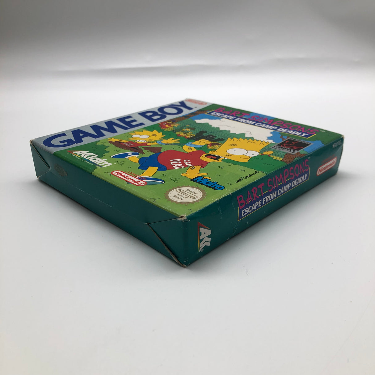 Bart Simpson's Escape from Camp Deadly Nintendo Gameboy Original Game Boxed Complete