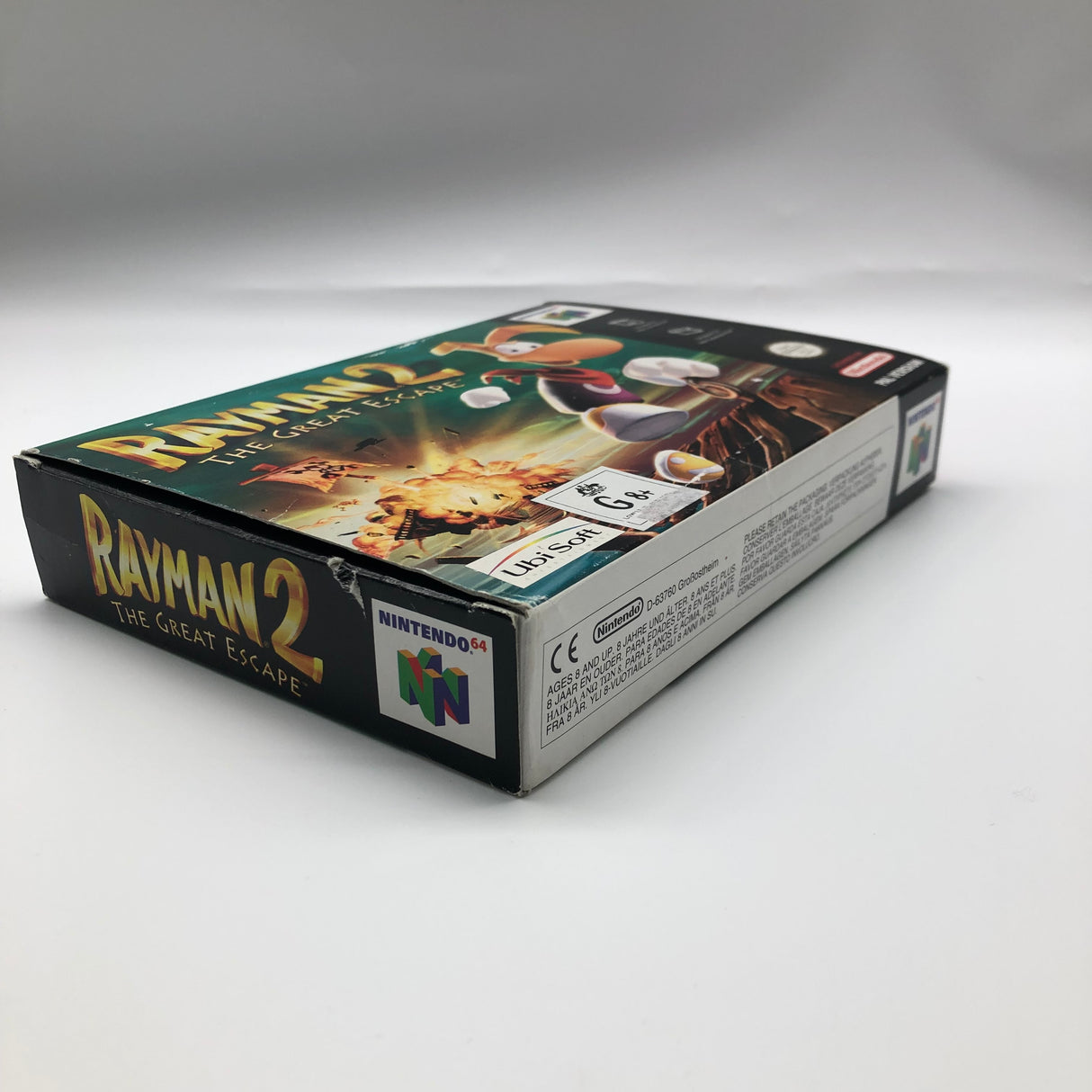 Rayman 2 The Great Escape Nintendo 64 N64 Game Boxed Complete PAL