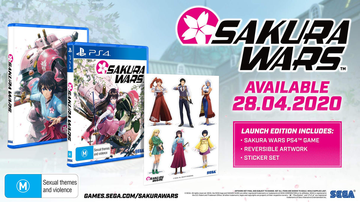 Sakura Wars Launch Edition - PlayStation 4 PS4 Game Brand New Sealed