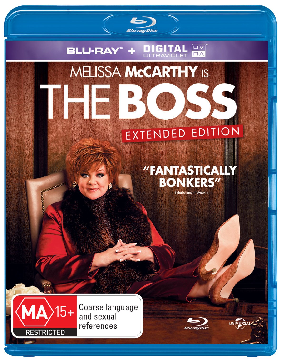 The Boss Extended Edition Blu-ray