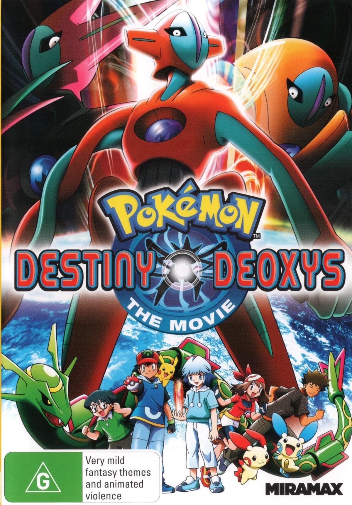 Pokemon The Movie 7 Destiny Deoxys DVD