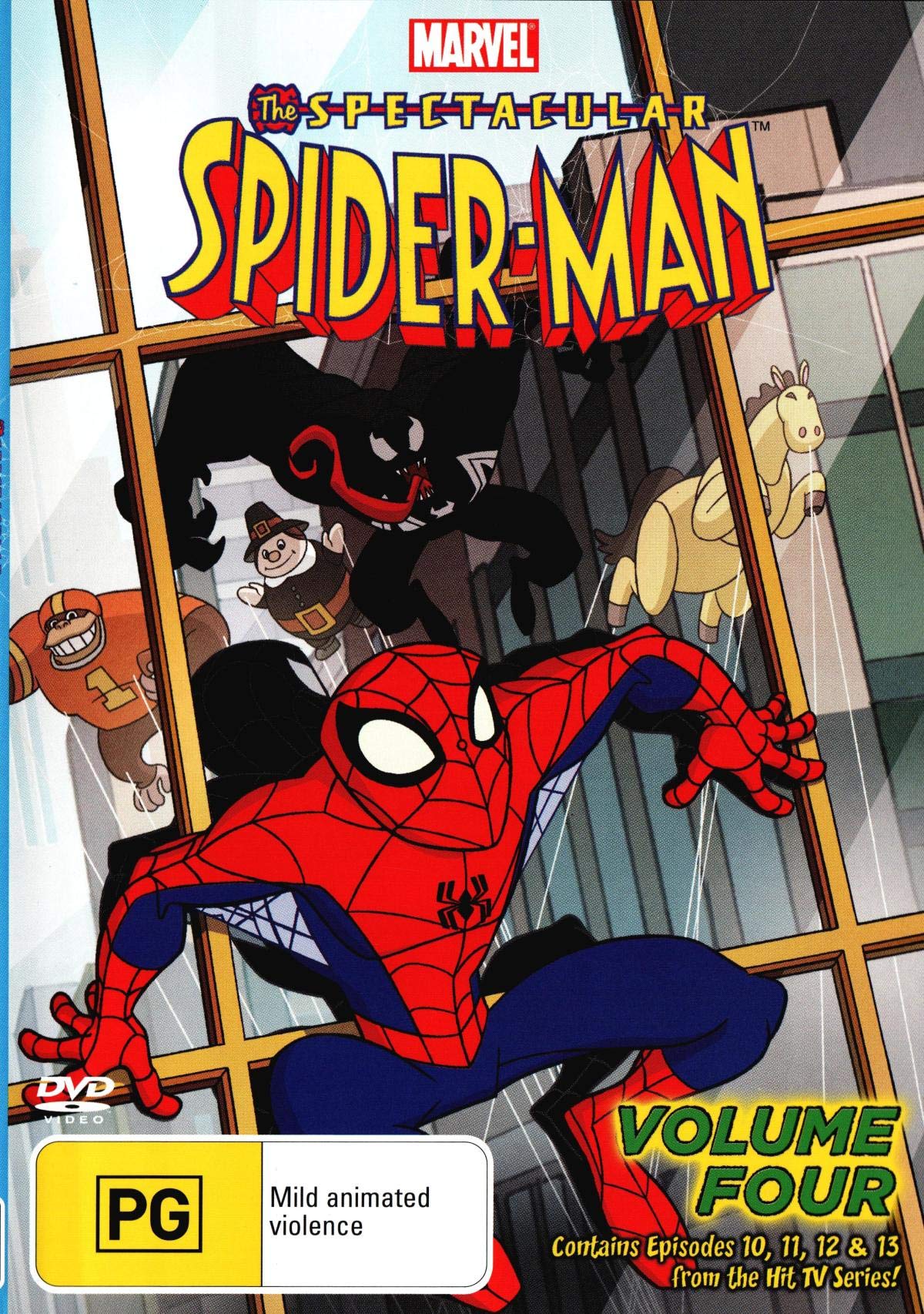 The Spectacular Spider-Man Volume 4 DVD