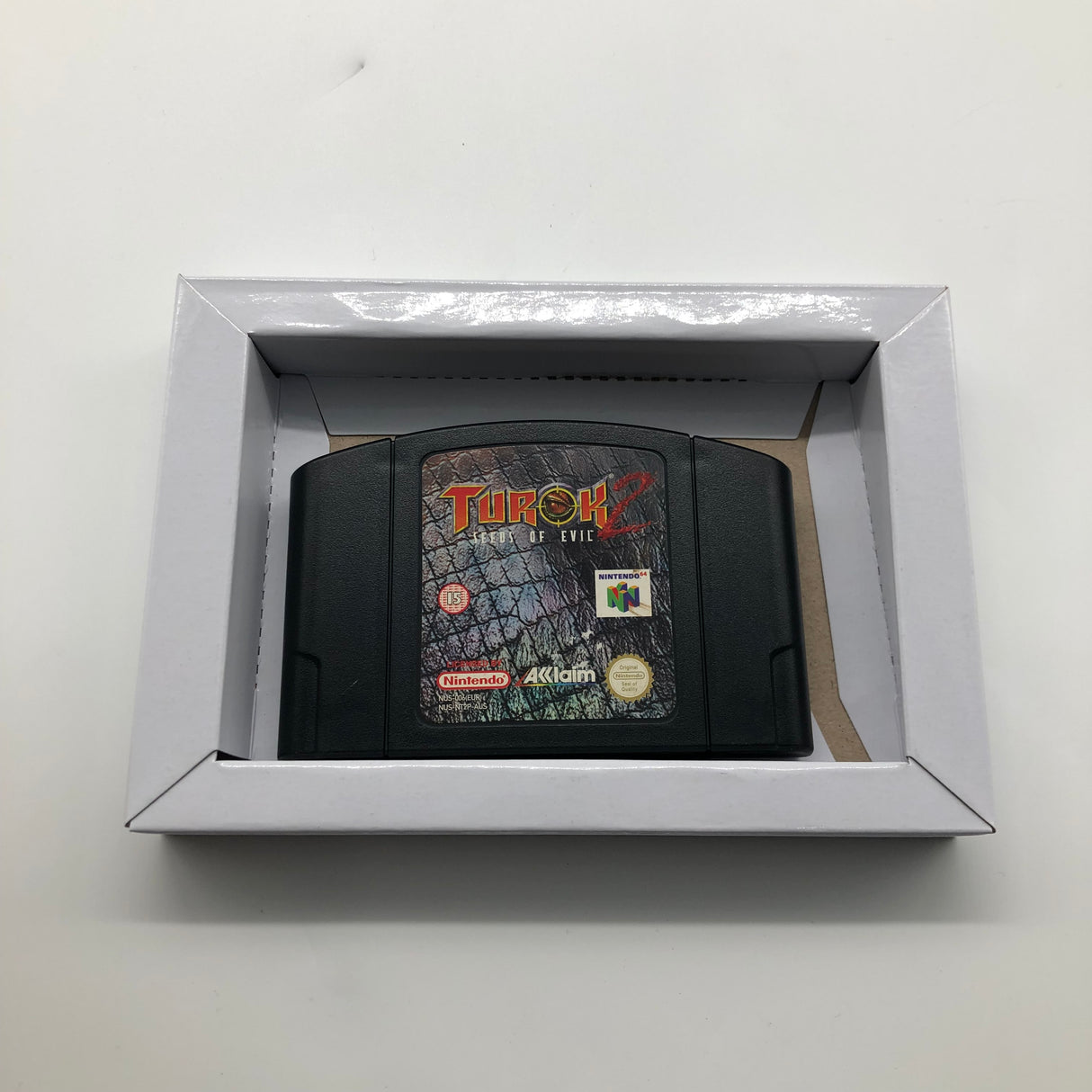 Turok 2 Seeds of Evil Nintendo 64 N64 Game Boxed Complete PAL