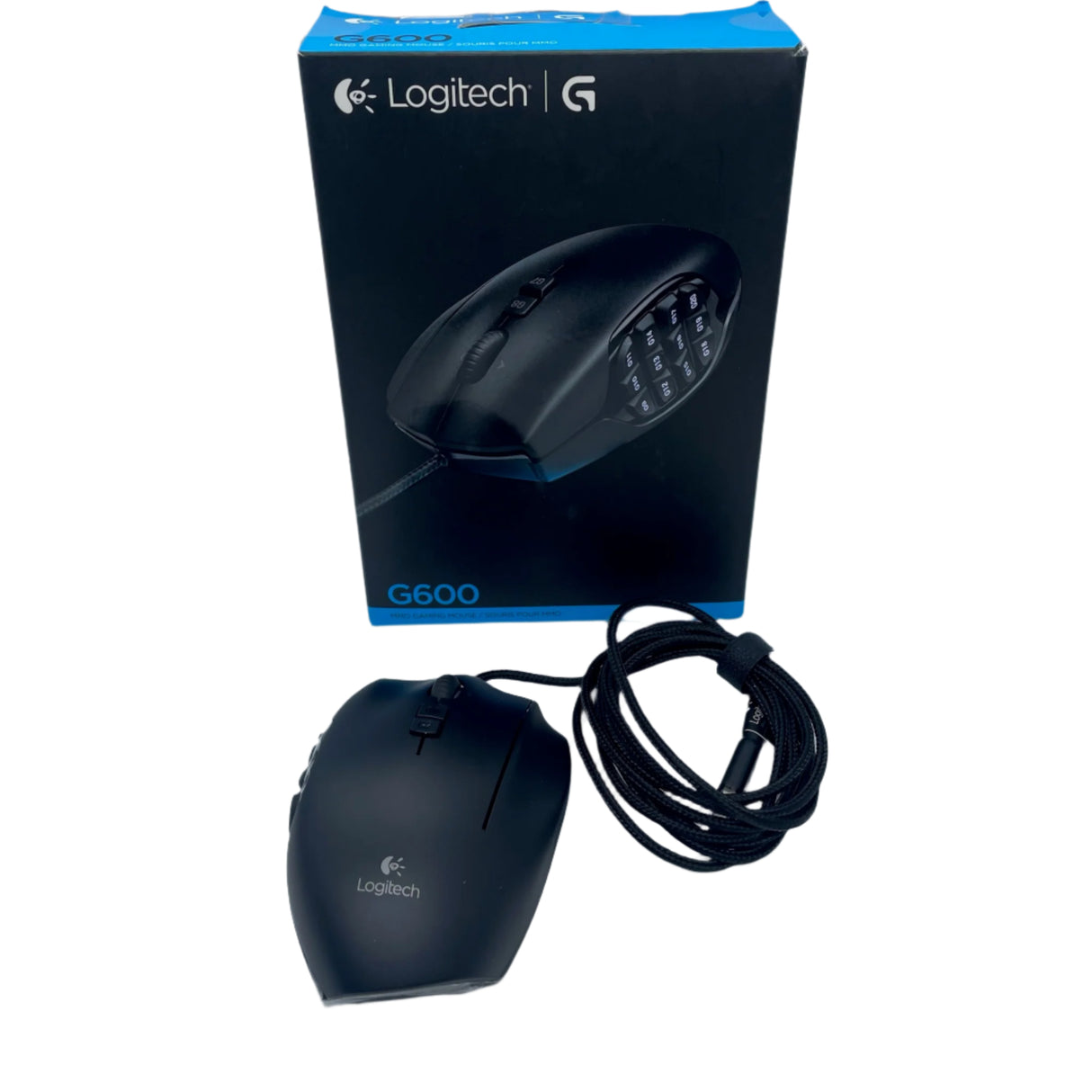 Logitech G600 MMO Gaming Mouse 20 Programmable Buttons