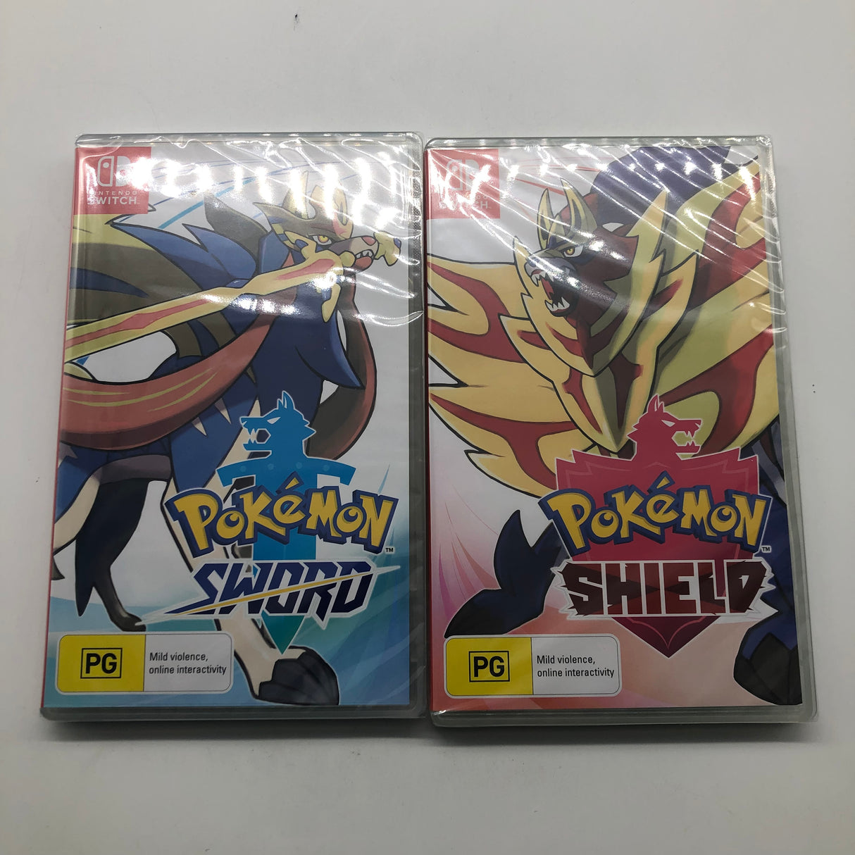 Pokémon Sword And Pokemon Shield Dual Pack Nintendo Switch Steelbook Edition Boxed 25AU4