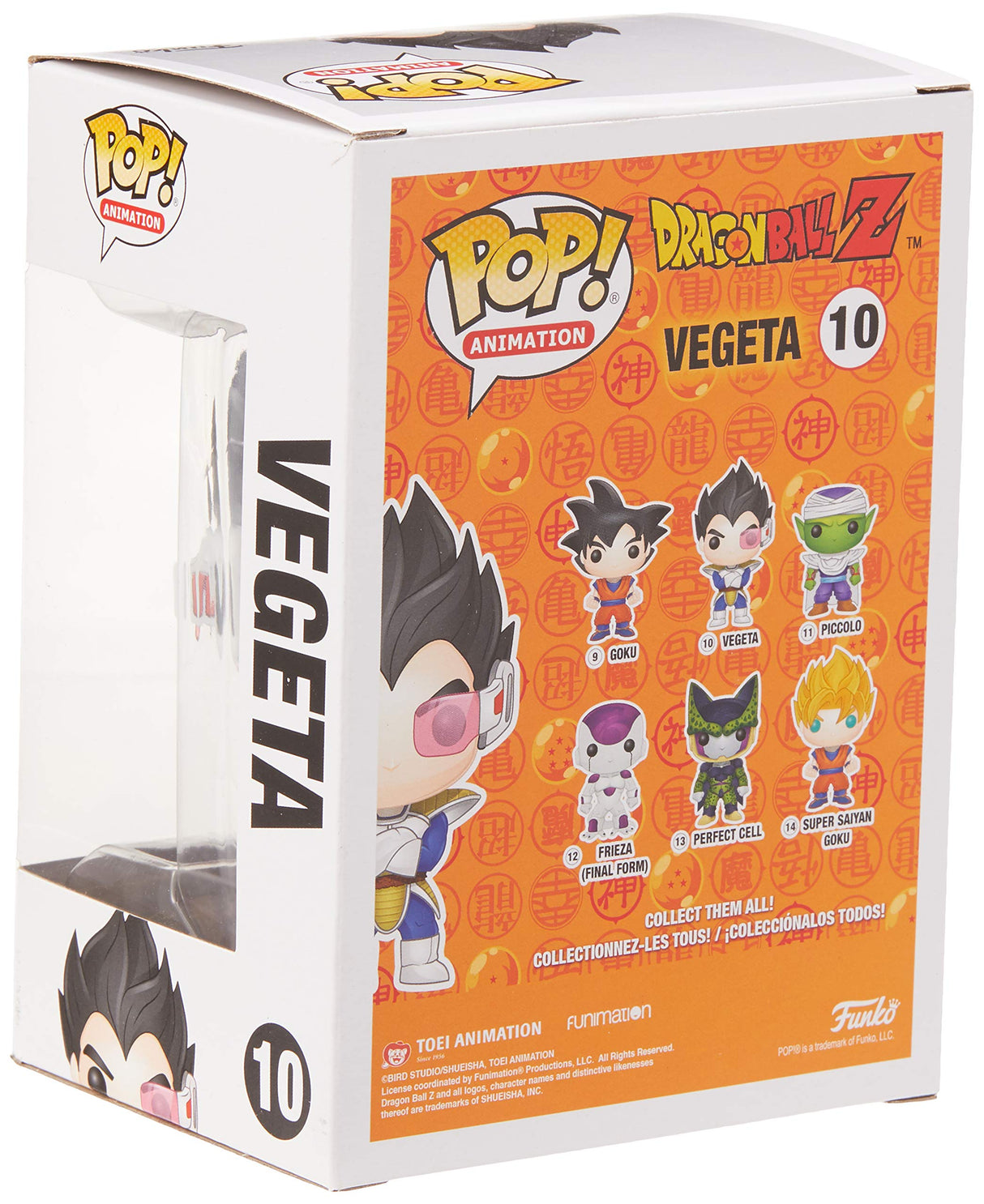 Dragon Ball Z Vegeta #10 Funko Pop Vinyl Figure