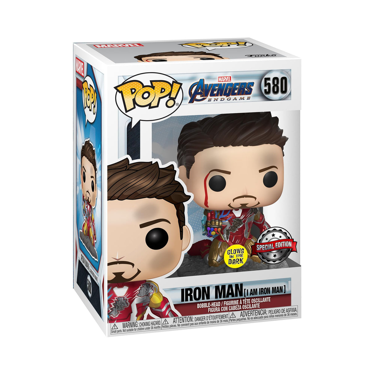 Marvel Avengers Iron Man #580 Pop Vinyl Figure