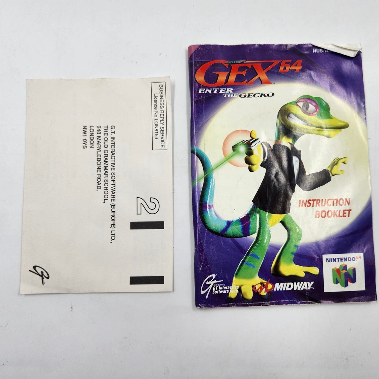 Gex Enter The Gecko 64 Nintendo 64 N64 Game Boxed Complete PAL