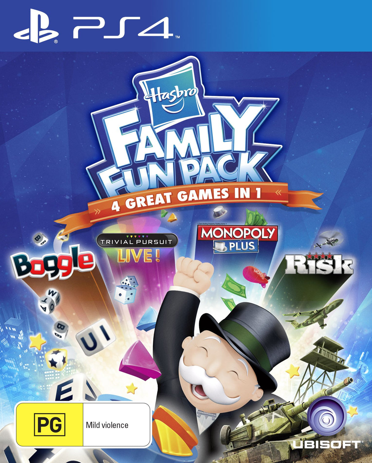 Hasbro Family Fun Pack PS4 Playstation 4 Game