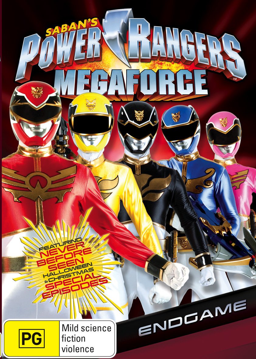 Power Rangers Megaforce End Game DVD