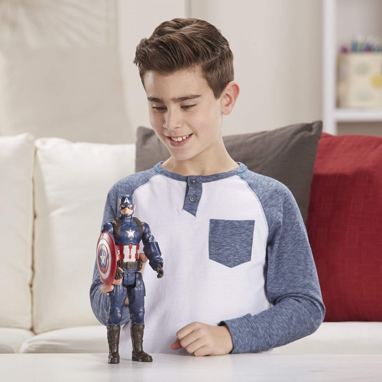 Marvel Avengers Captain America Titan Hero Action Figure