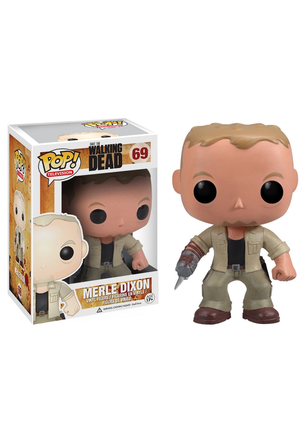 Walking Dead Merle Dixon #69 Pop Vinyl Figure
