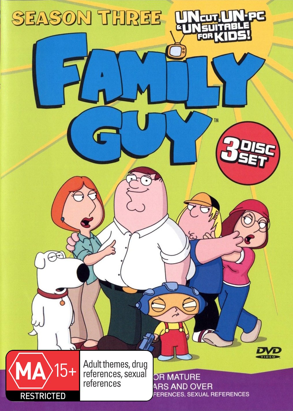 Family Guy Season 3 DVD