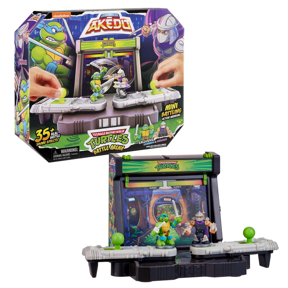 Akedo Legends of Teenage Mutant Ninja Turtles Battle Arena Figure