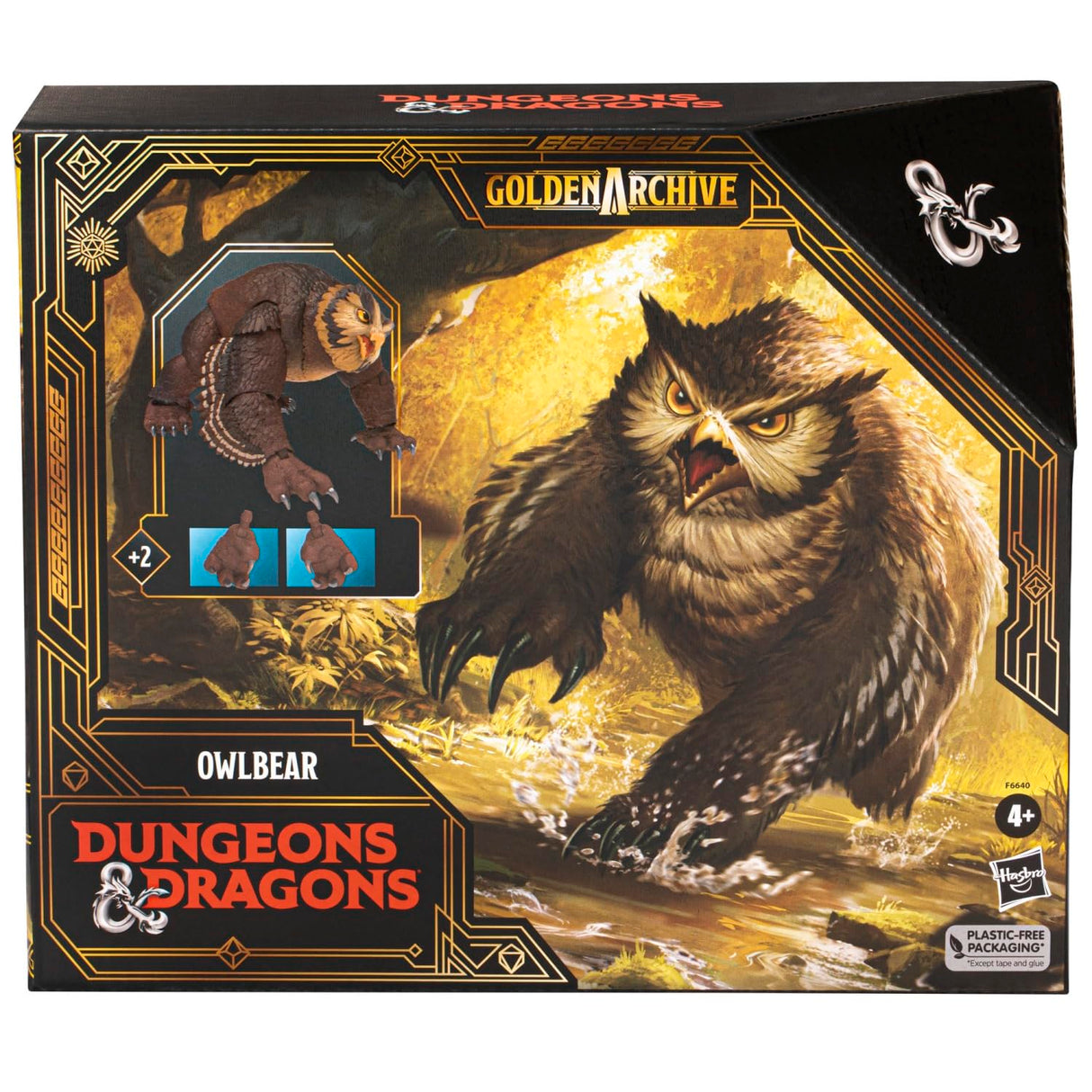 Dungeons & Dragons Golden Archive Owlbear Figure