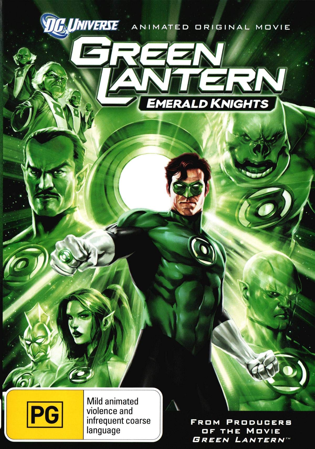 Green Lantern The Emerald Knights DVD