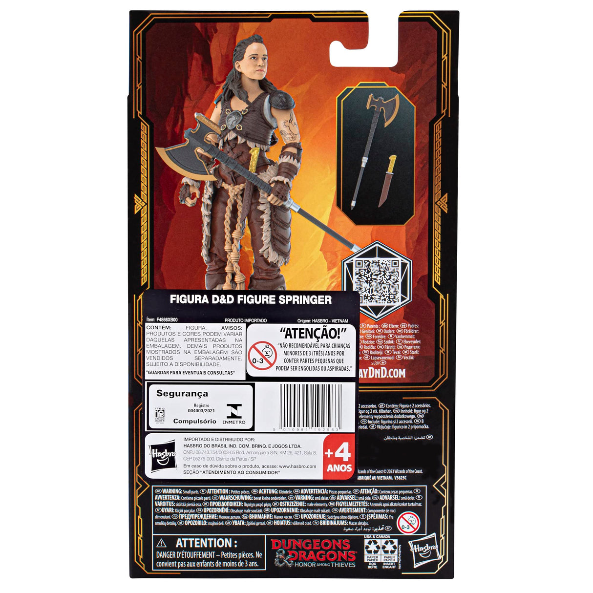 Dungeons and Dragons Honor Among Thieves Golden Archive Holga Action Figure