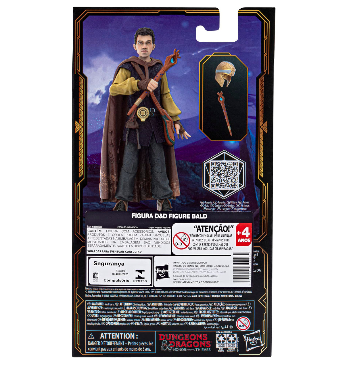 Dungeons and Dragons Honor Among Thieves Golden Archive Simon Action Figure