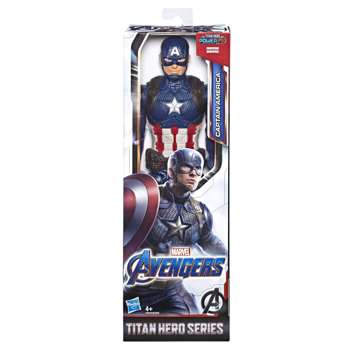 Marvel Avengers Captain America Titan Hero Action Figure