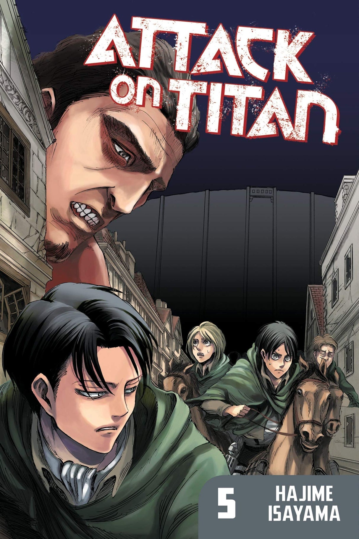 Attack On Titan 5 Hajime Isayama Book Manga