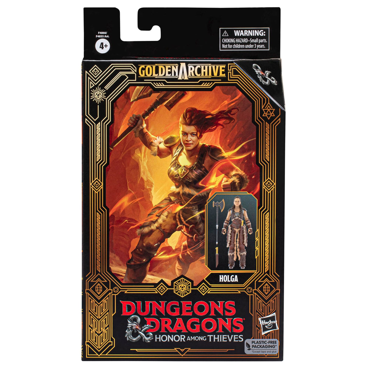Dungeons and Dragons Honor Among Thieves Golden Archive Holga Action Figure