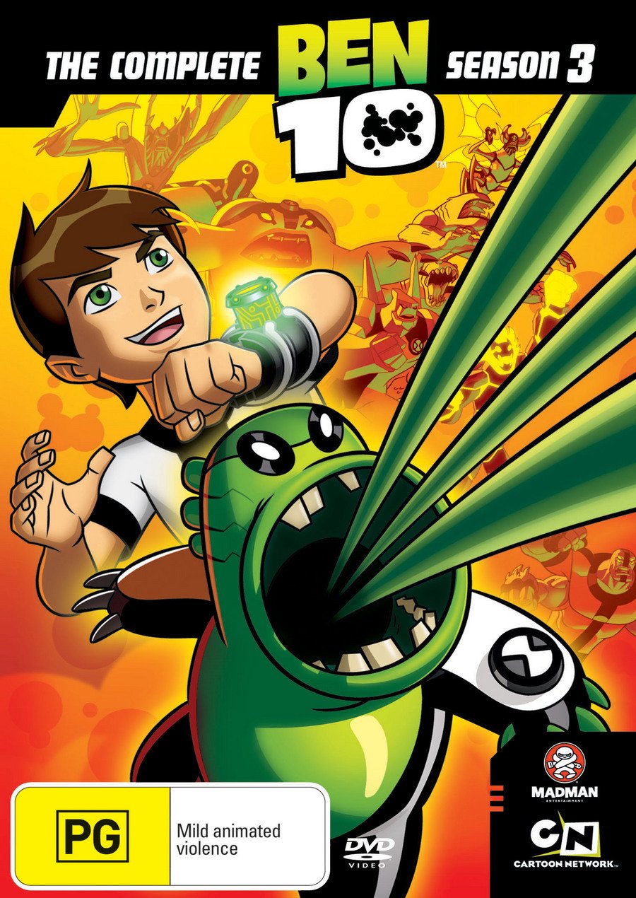 Ben 10 The Complete Season 3 DVD
