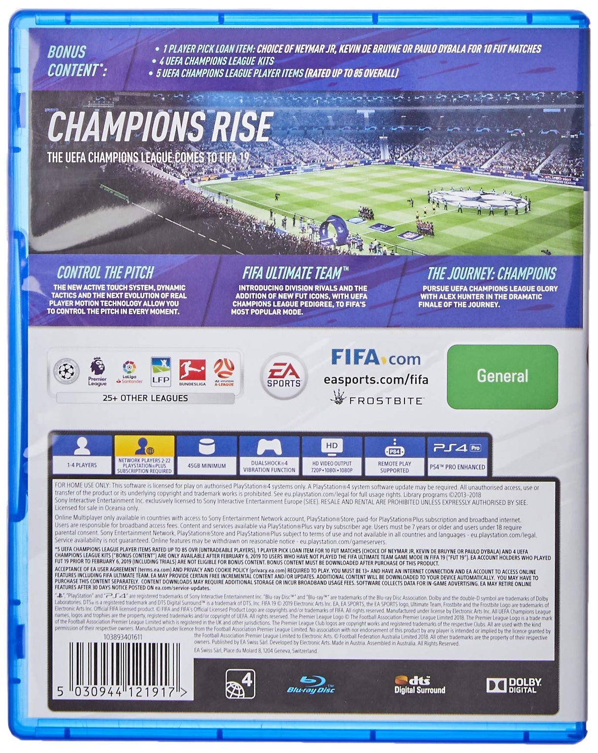 FIFA 19 PS4 Playstation 4 Game