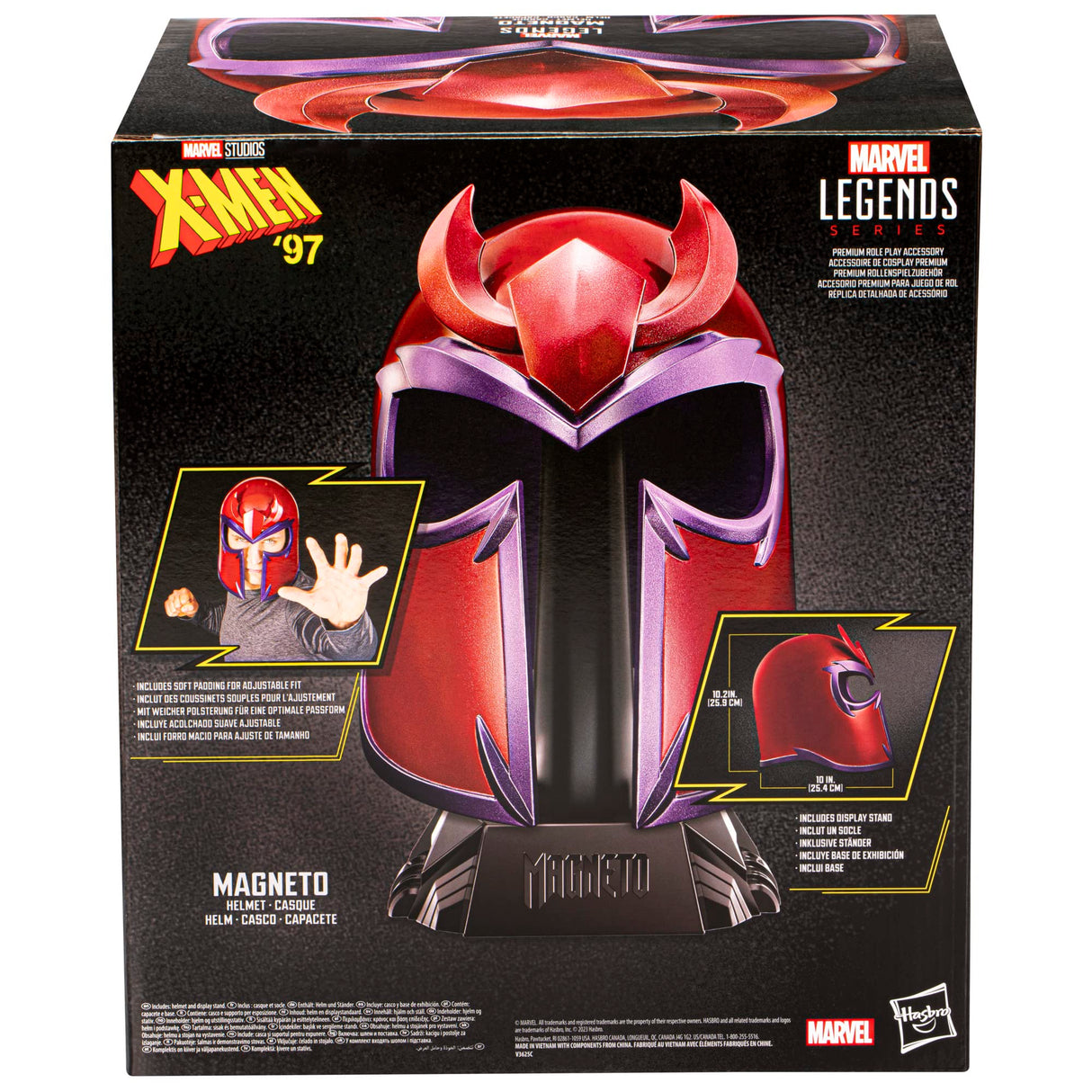 Marvel Legends X-Men '97 Magneto Roleplay Helmet Figure