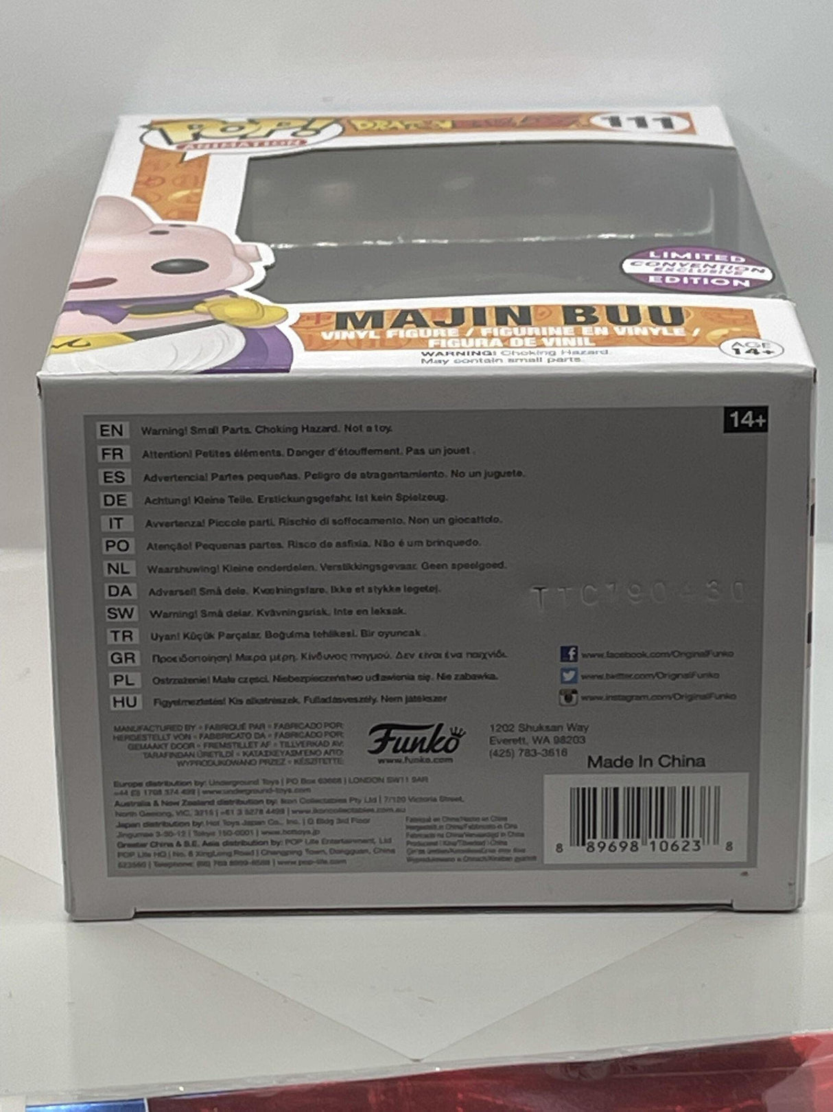 Dragon Ball Z Majin Buu #111 Pop Vinyl Figure