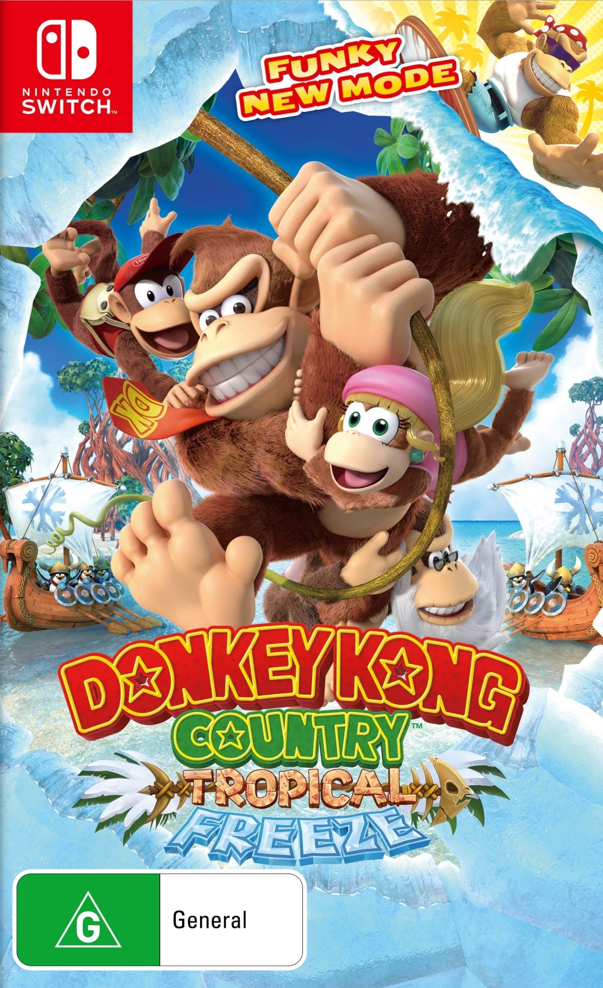 Donkey Kong Tropical Freeze Nintendo Switch Game