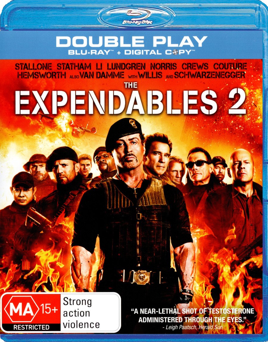 The Expendables 2 Blu-ray