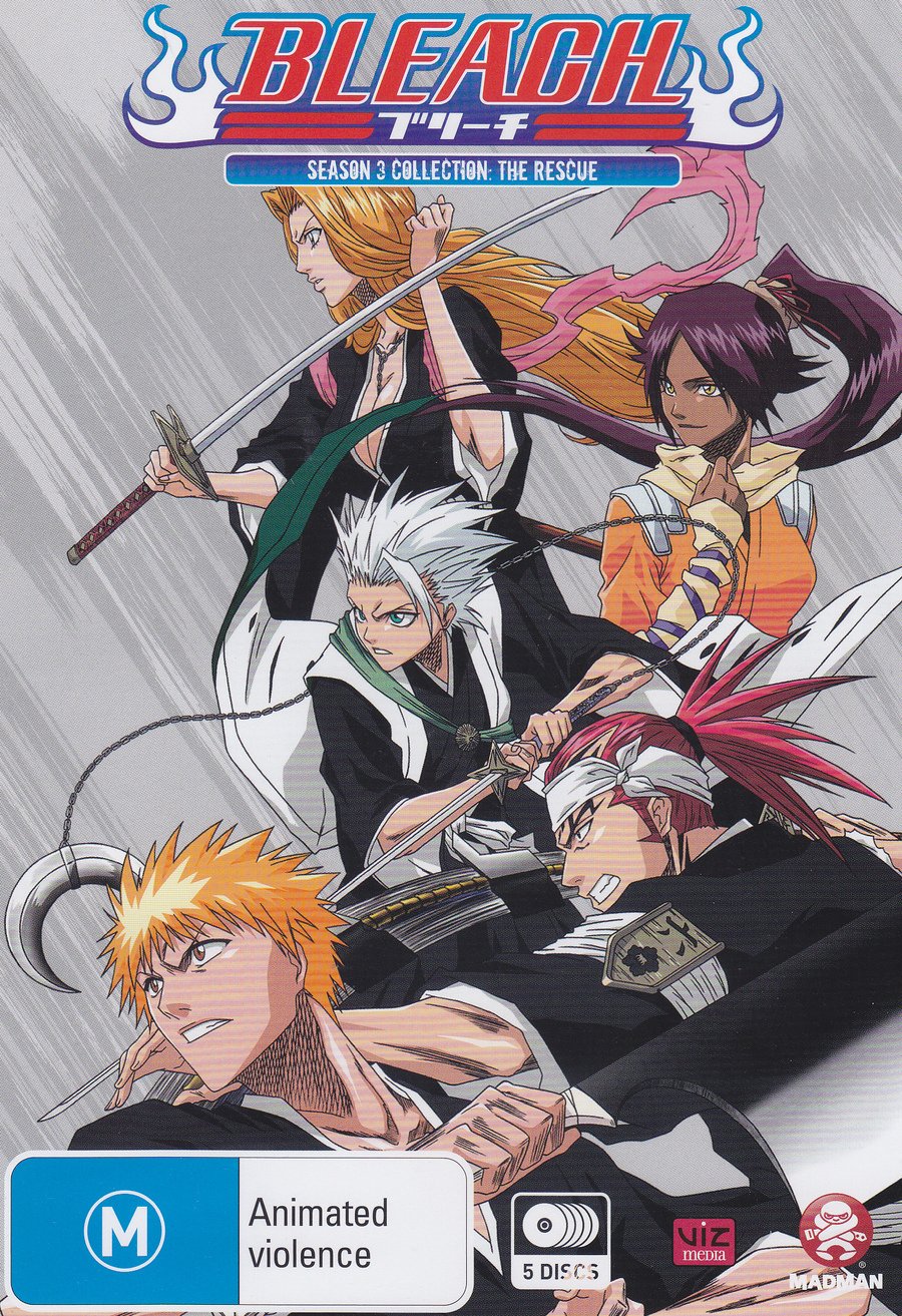 Bleach Season 3 Collection The Rescue DVD