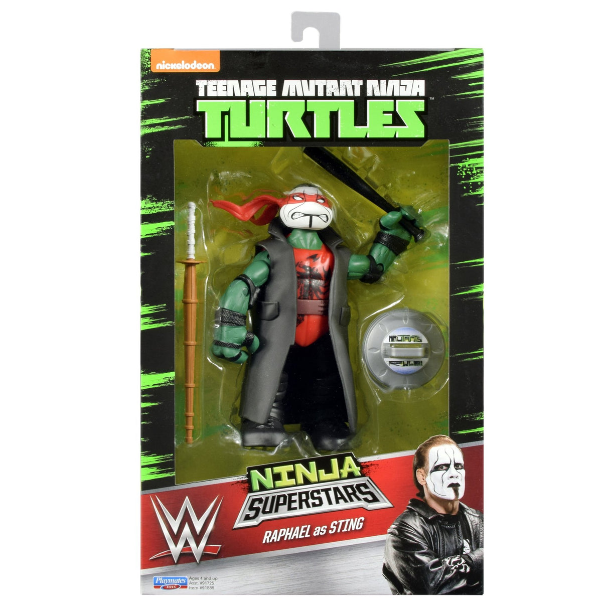 Teenage Mutant Ninja Turtles Ninja Super Stars Raphael as Sting Figure
