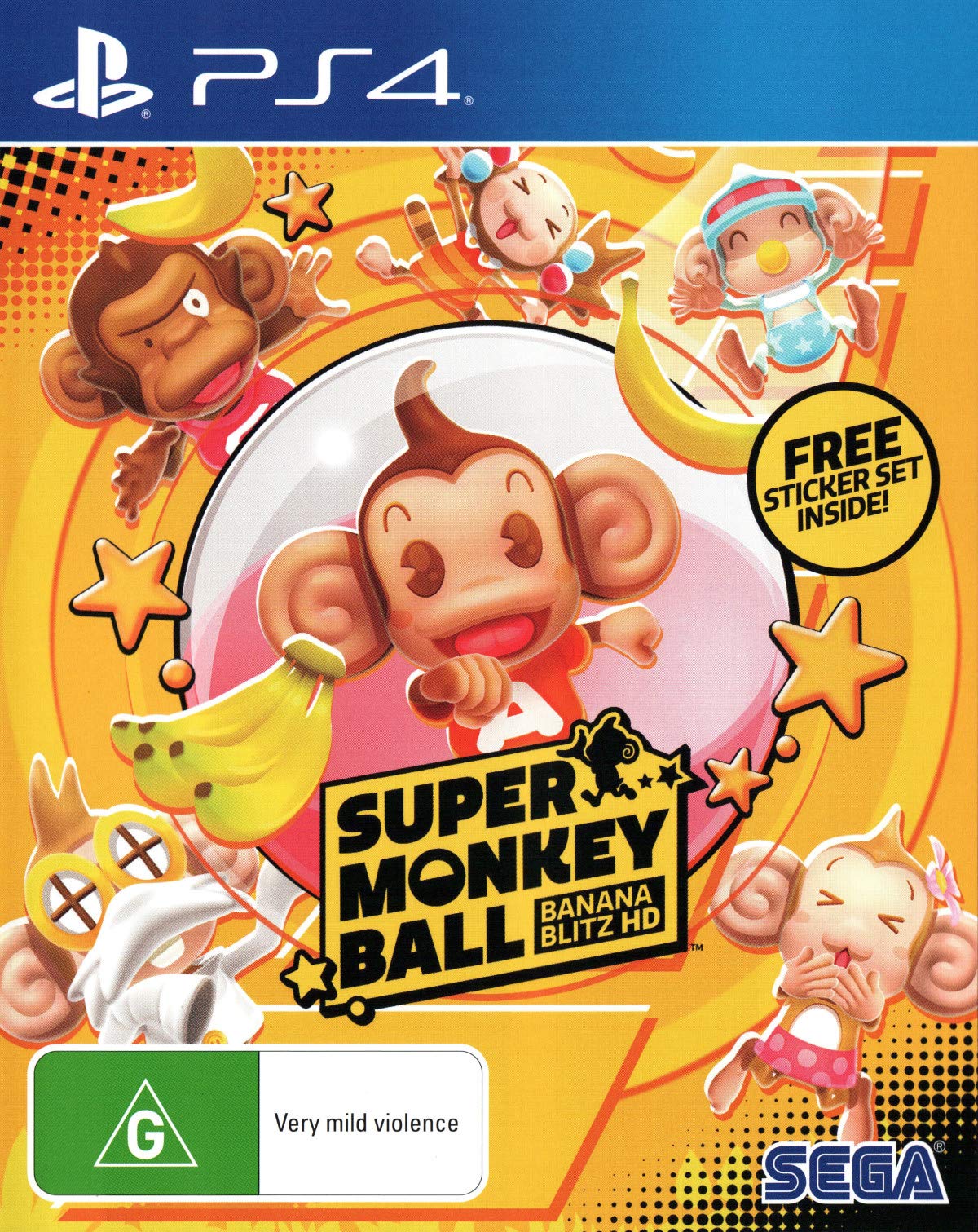 Super Monkey Ball Banana Blitz HD - PlayStation 4 PS4 Game Brand New Sealed