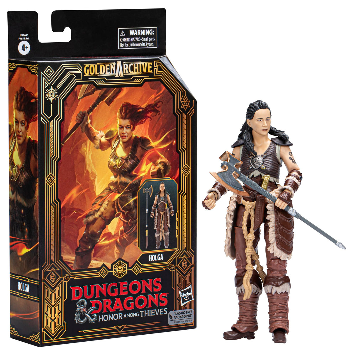 Dungeons and Dragons Honor Among Thieves Golden Archive Holga Action Figure