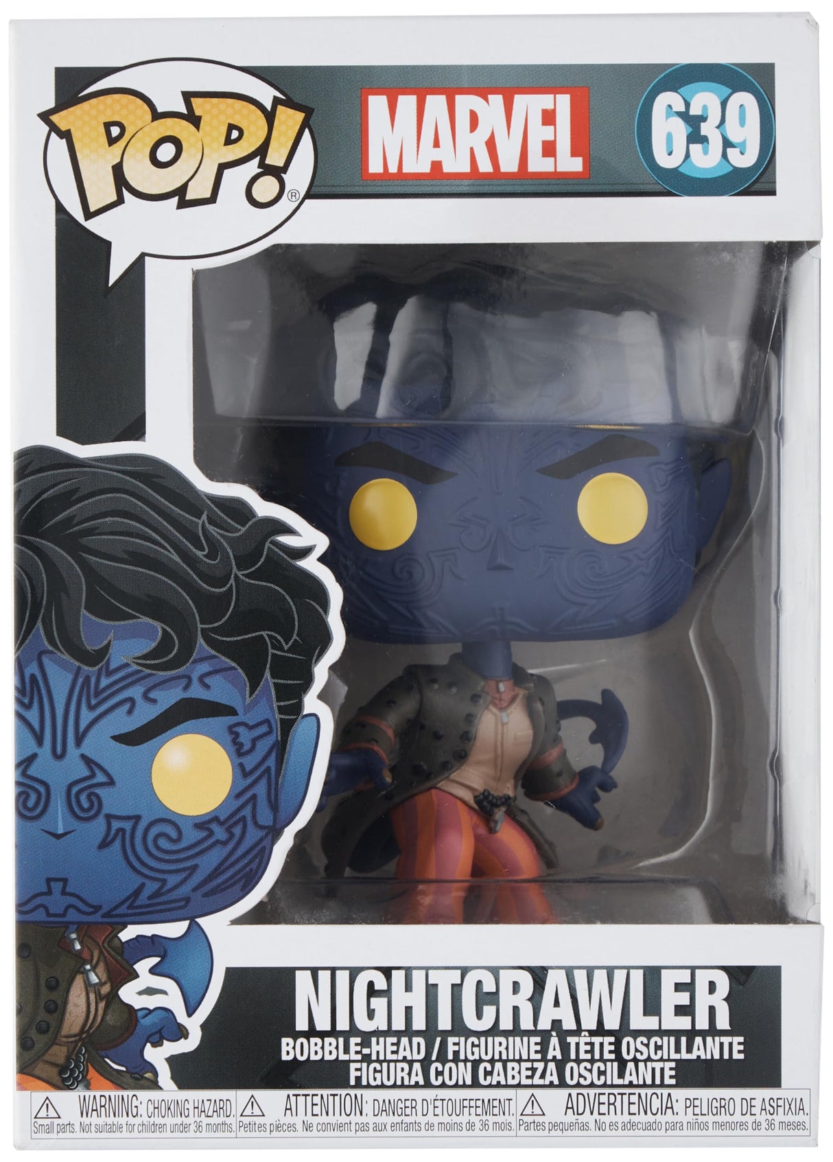 Nightcrawler Marvel #639 Funko Pop Vinyl Figure