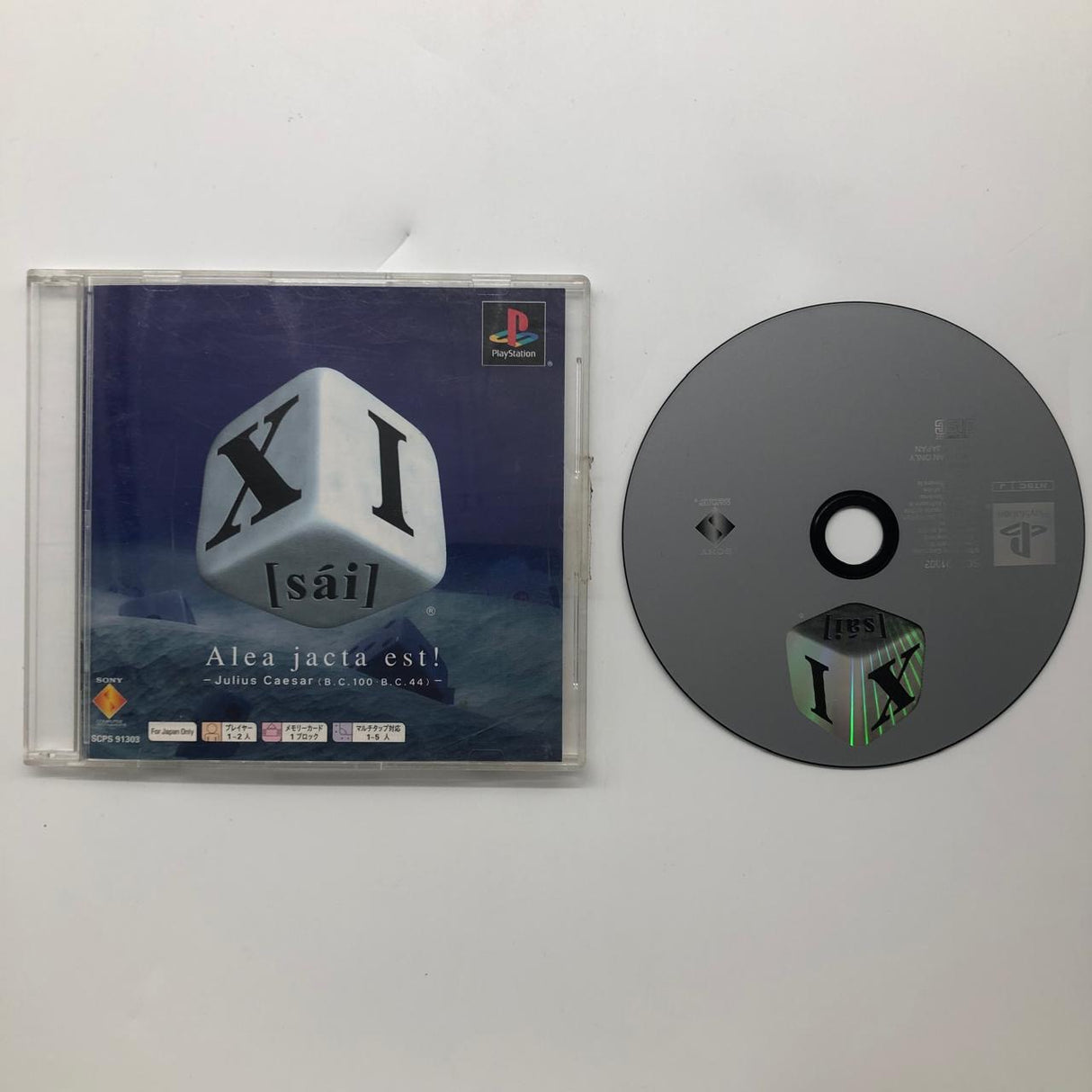 Alea Jacta Est XI Sai PS1 Playstation 1 Game PAL