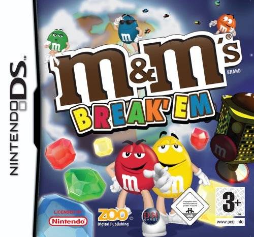 M&M's Break 'Em Nintendo DS NDS Game PAL