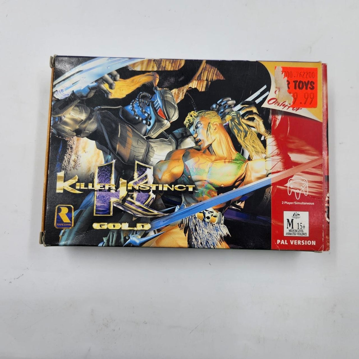 Killer Instinct Gold Nintendo 64 N64 Game Boxed Complete PAL