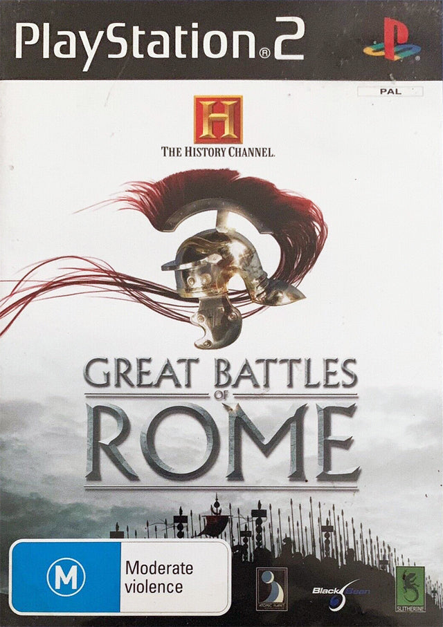 The History Channel: Great Battles of Rome Playstation 2 PS2 Game PAL