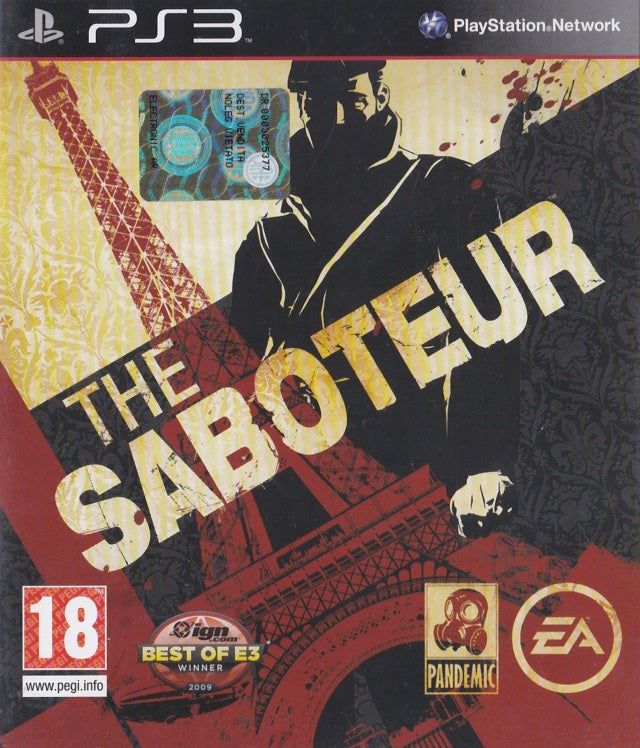 The Saboteur Playstation 3 PS3 Game PAL