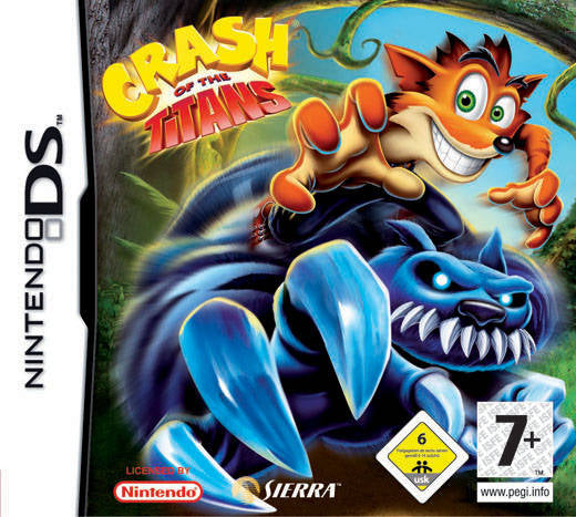 Crash of the Titans Nintendo DS NDS Game PAL