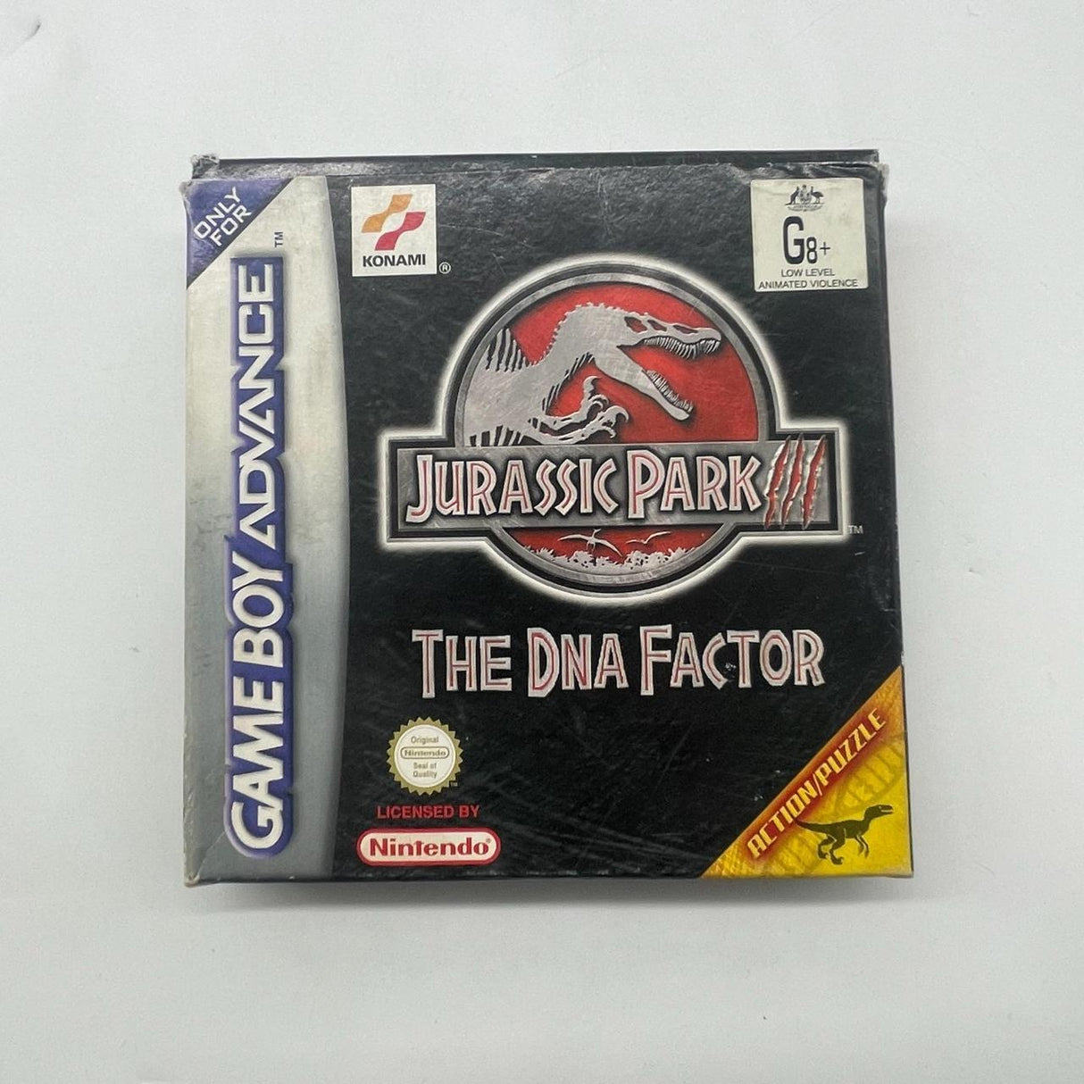 Jurassic Park III The DNA Factor Nintendo Gameboy Advanced GBA Game Boxed complete PAL